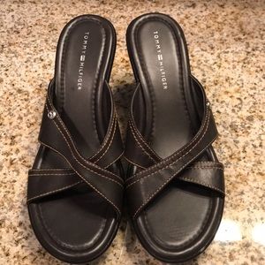 Tommy Hilfiger Brown Sandals